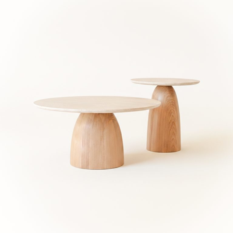 Zen | set stolova travertin